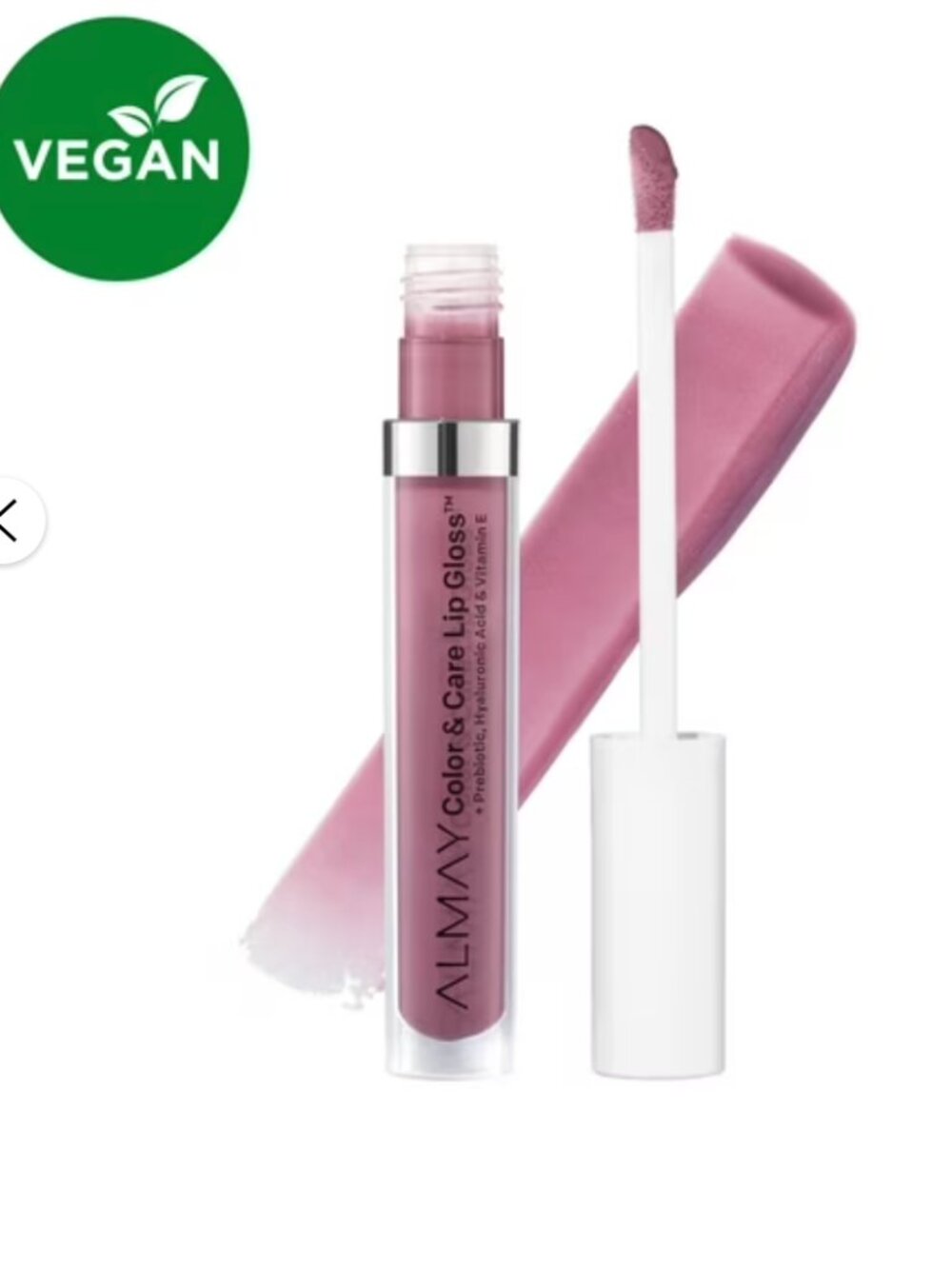 Almay Color & Care Lip Gloss — Lunar Blush